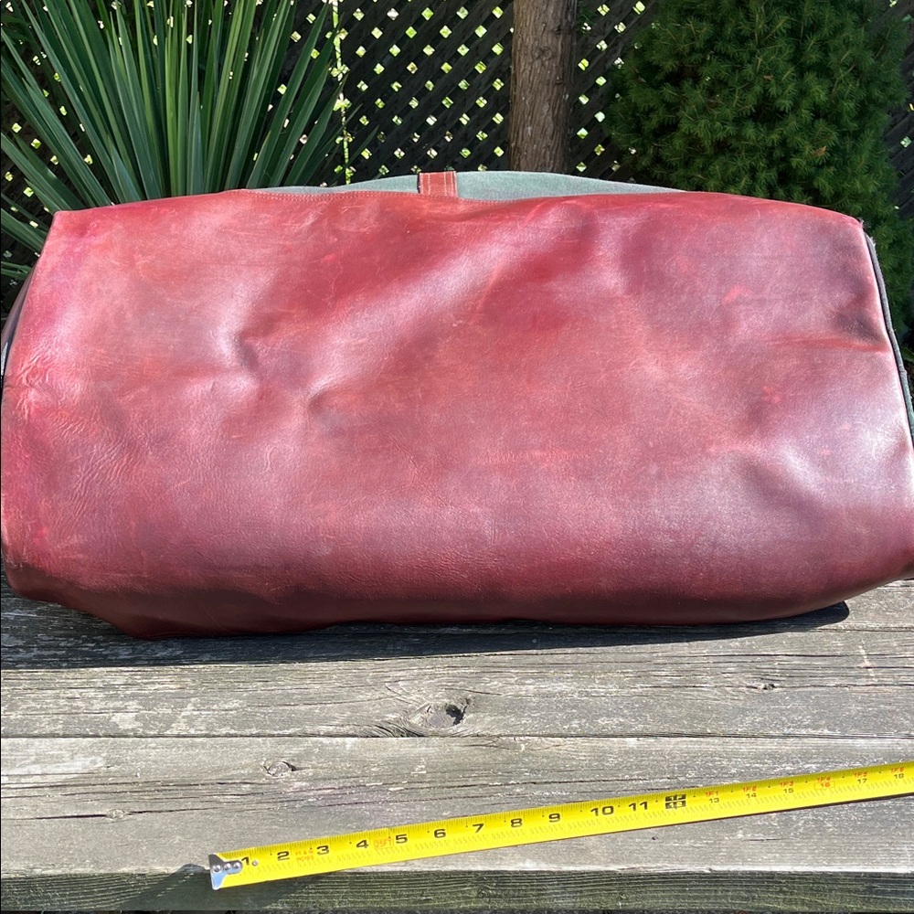 🍾🥂Host pick 🎉Vintage Orvis Battenkill Duffel Bag – 28” x 13” – EUC - Picture 8 of 13